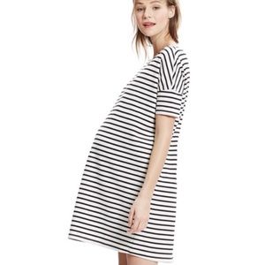 Hatch maternity The Afternoon Dress black & ivory size 0